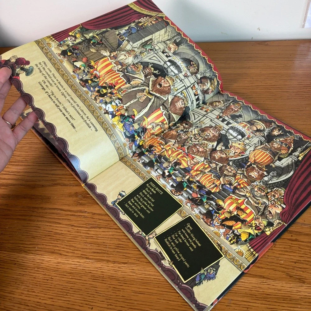 Fabulous Fairy Tale Follies Graham Philpot 1994 Hardcover Picture Puzzle Book
